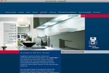 Gestaltung und Programmierung der Website »www.persch-die-kueche.de«
